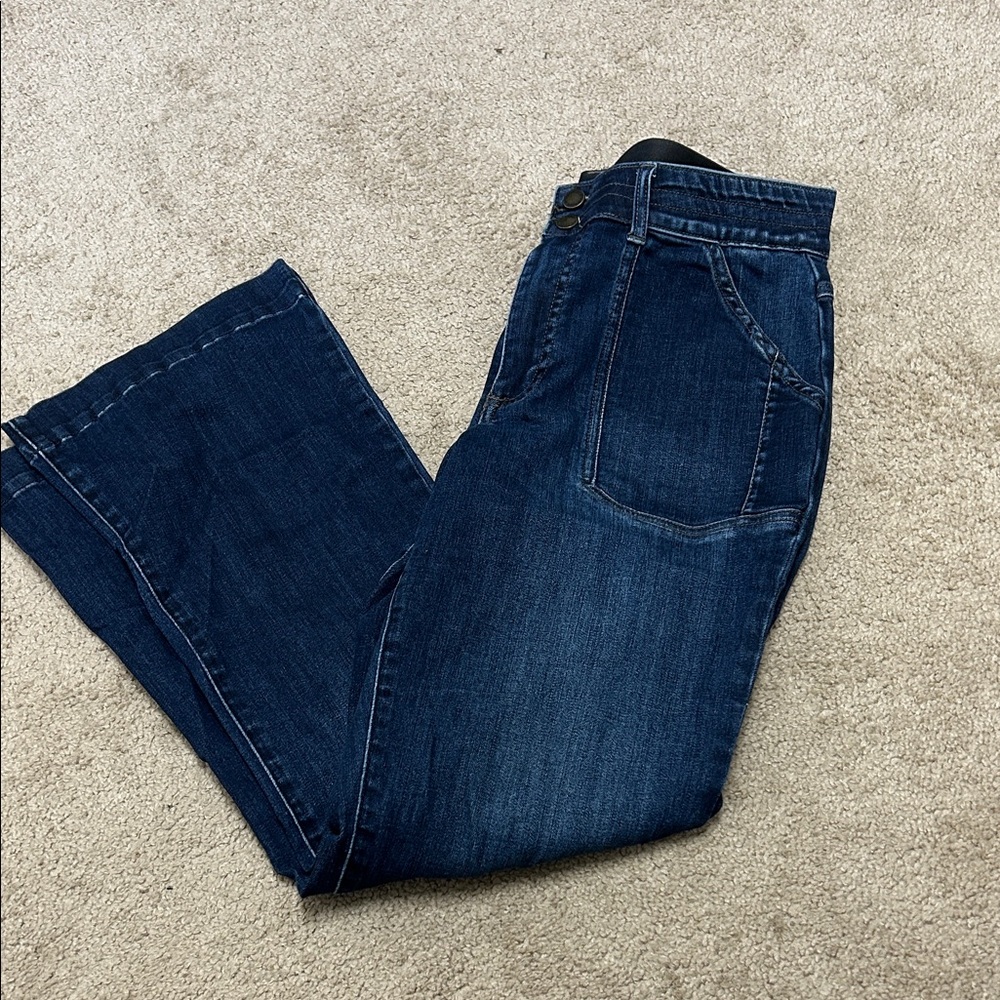 Wit & Wisdom Dark Blue Bootcut Jeans